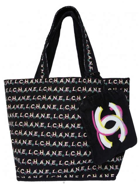 sac plage chanel|chanel sac boutique.